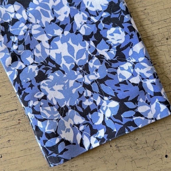 Michael MICHAEL KORS New Navy Leaf Print Pants - Picture 6 of 15